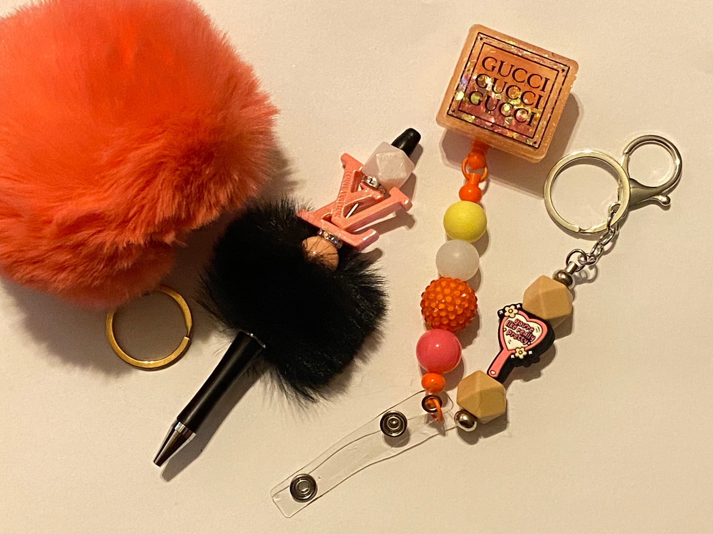 Badge reel sets